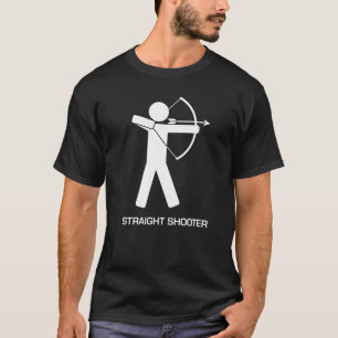 T-shirt Tireur droit (Archer blanc) T