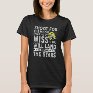 T-shirt Tirez pour la lune même si vous manquez javelin la