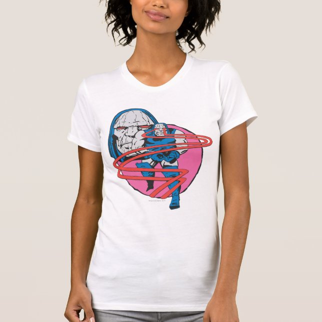 T-shirt Tirs Darkseid Poutres Omega (Devant)