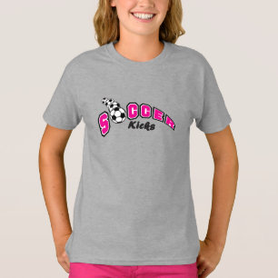 T-shirt Tirs de Foot - Rose Chaud