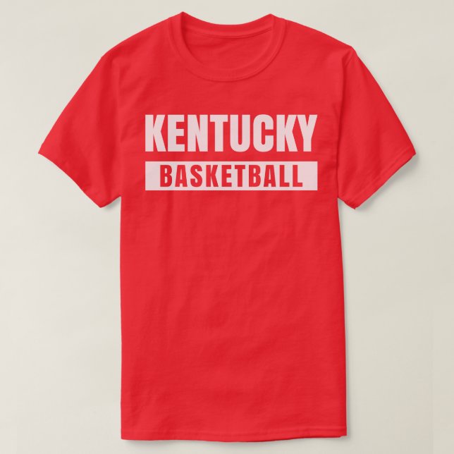 T-shirt Tirt de basket-ball du Kentucky (Design devant)
