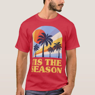 T-shirt Tis SEAson Voyage d'été Tropical Travel Beach V