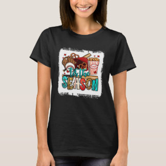 T-shirt Tis The Season Baseball Game Day Sports Fan Baseba