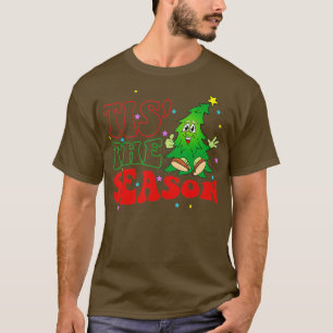 T-shirt Tis the season Christmas Happy New Year 2023 Men W