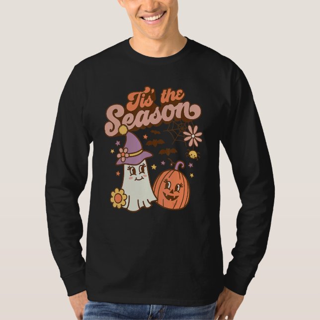 T-shirt Tis The Season Pumpkin  Spice Fall Autumn Hallowee (Devant)