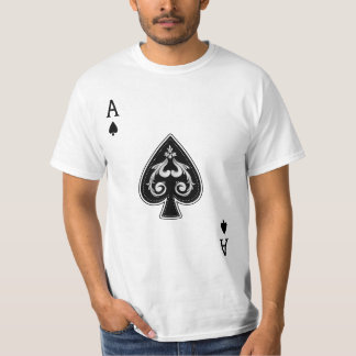 T-shirt Tisonnier d'as de pique drôle