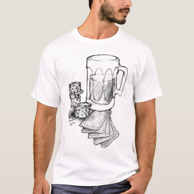 T-shirt Tisonnier de "aspiration" (Devant)