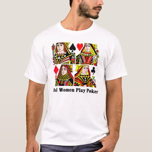 T-shirt Tisonnier de jeu de vraies femmes (Devant)