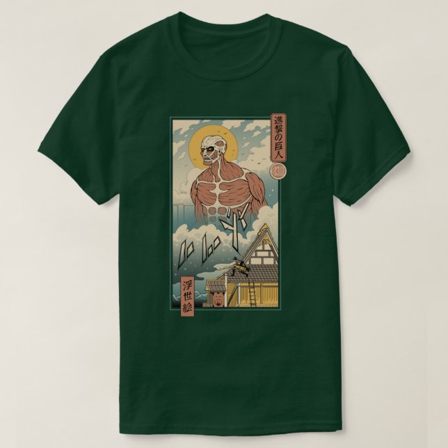 T-shirt Titan In Edo (Design devant)
