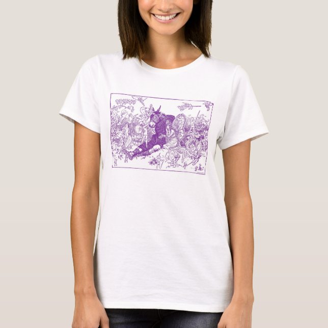 T-shirt Titania et fond (Devant)