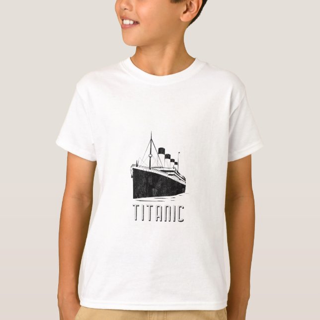 T-shirt titanic (Devant)