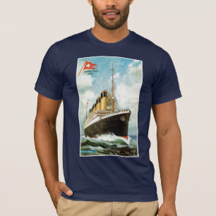 T-shirt Titanic en mer