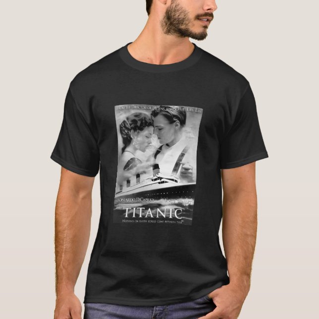 T-shirt Titanic : Le Tee en mer de l'épopée romantique (Devant)
