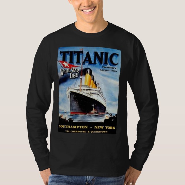 T-shirt Titanic Vintage 1912 (Devant)