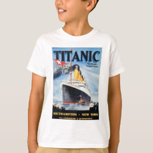 T-shirt Titanic White Star Line - Le plus grand Liner du m
