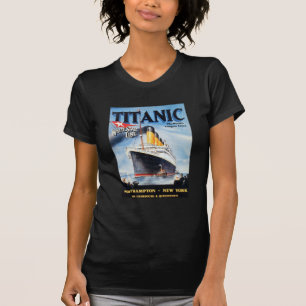 T-shirt Titanic White Star Line - Le plus grand Liner du m