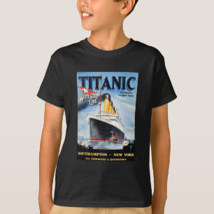 T-shirt Titanic White Star Line - Le plus grand Liner du m
