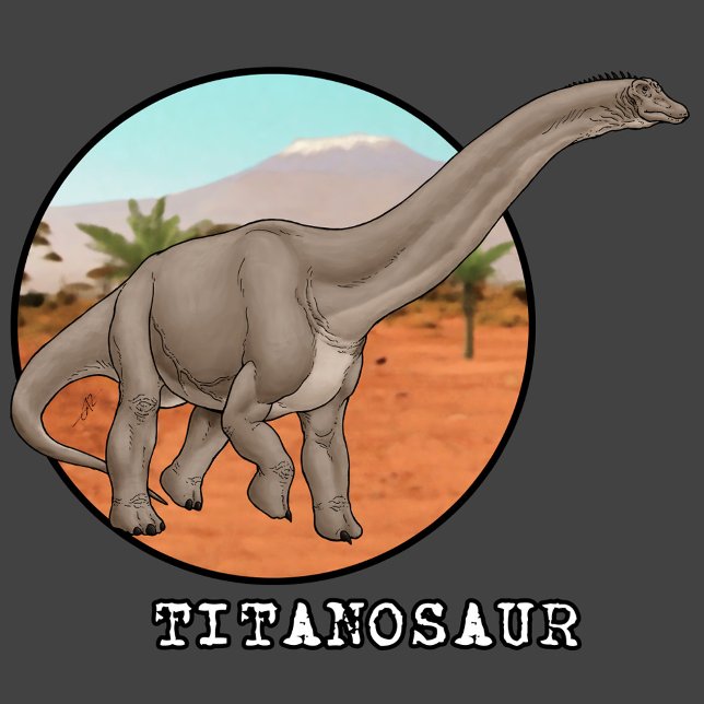 T-shirt Titanosaure (Créateur téléchargé)