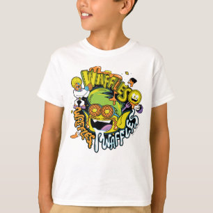 T-shirt Titans Ados, allez ! Beast Boy Waffles