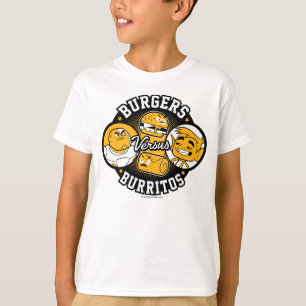 T-shirt Titans Ados, allez !   Burgers contre Burritos