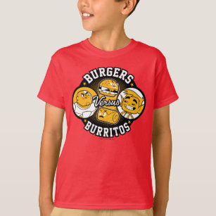 T-shirt Titans Ados, allez !   Burgers contre Burritos