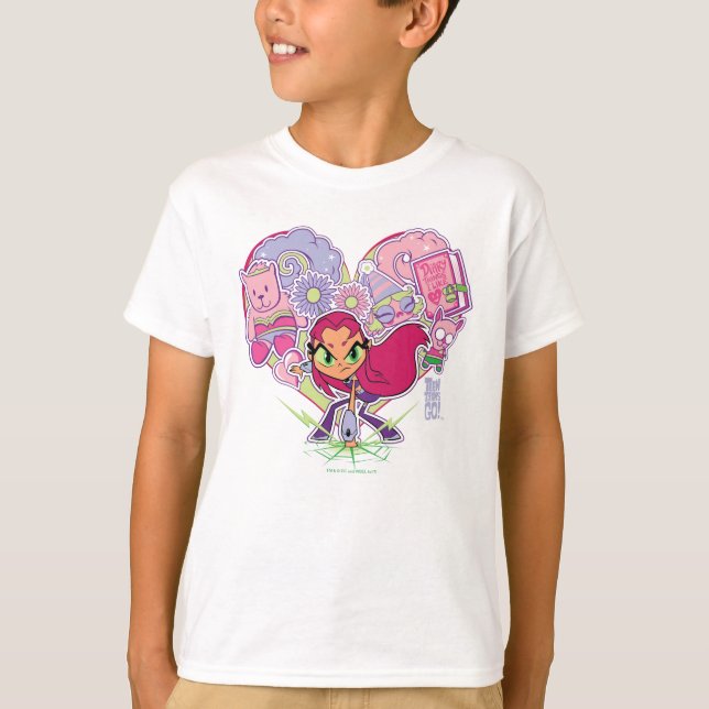 T-shirt Titans Ados, allez ! | Graphique de pointes cardia (Devant)