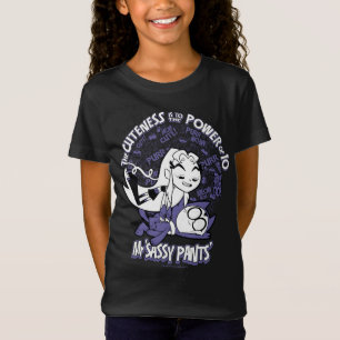 T-Shirt Titans Ados, allez ! Starfire & Mr Sassy Pants