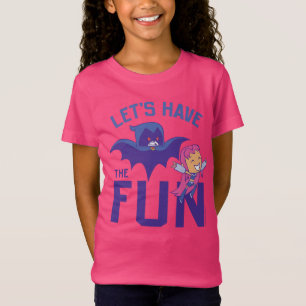 T-Shirt Titans Ados, allez ! Starfire & Raven "Ayez Le P