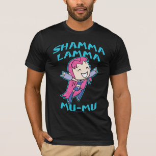 T-shirt Titans Ados, allez !   Starfire "Shamma Lamma Mu-M