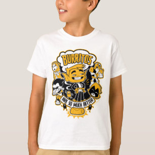 T-shirt Titans Ados, partez !   Beast Boy "Burritos Are Be