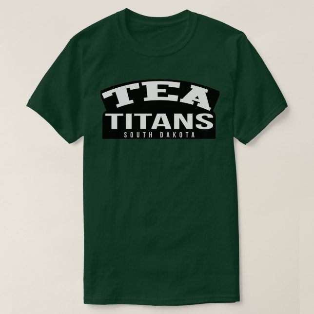 T-shirt Titans du lycée de thé (Design devant)