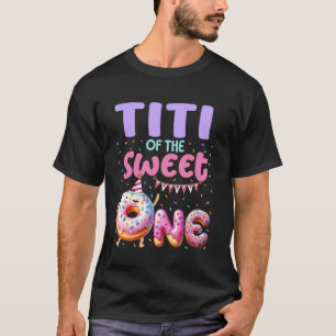 T-shirt Titi de Sweet One Donut Thème 1er Anniversaire Fam