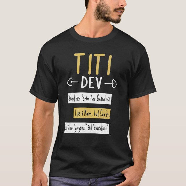 T-shirt Titi Définition Ma Nana préférée 1 (Devant)