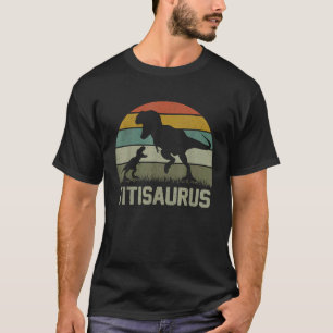 T-shirt Titi Saurus Rex Dinosaur Titi Saurus Family Matchi