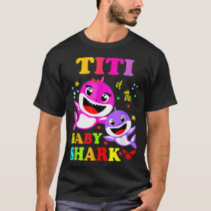 T-shirt Titi Shark Titi Shark Fête des mères de la famille