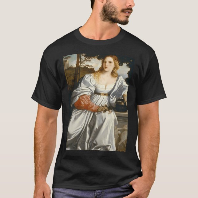 T-shirt Titien (Tiziano Vecelli) Amour Sacré Et Profane (Devant)