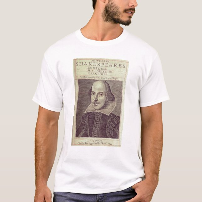 T-shirt Titlepage de 'M. William Shakespeares (Devant)