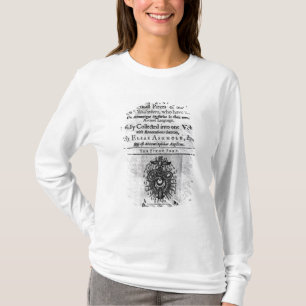 T-shirt Titlepage 'Theatrum Chemicum Britannicum
