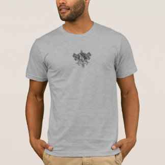 T-shirt Titre de chevalier - amis de rassemblement, gris