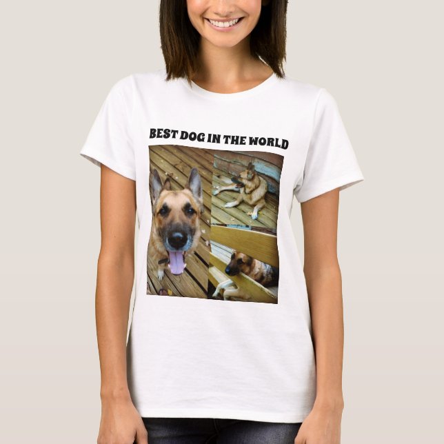 T-SHIRT TITRE DE CHIEN ALLEMAND (Devant)