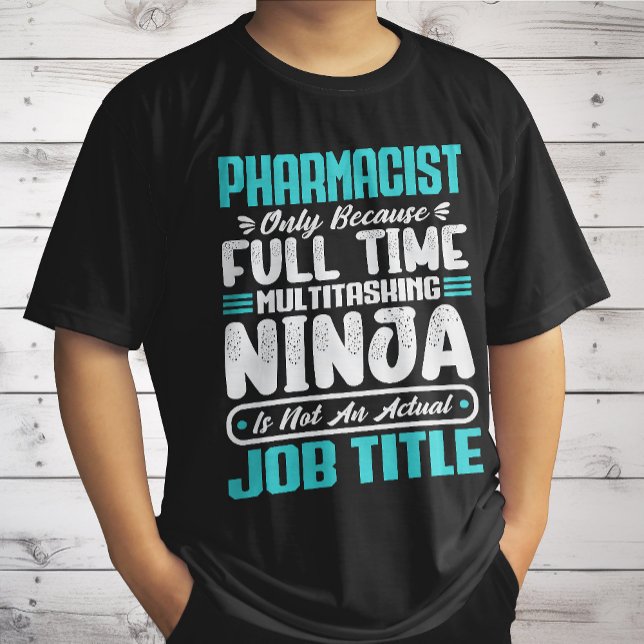 T-shirt Titre de métier de pharmacien Profession Drôle Pha (Créateur téléchargé)