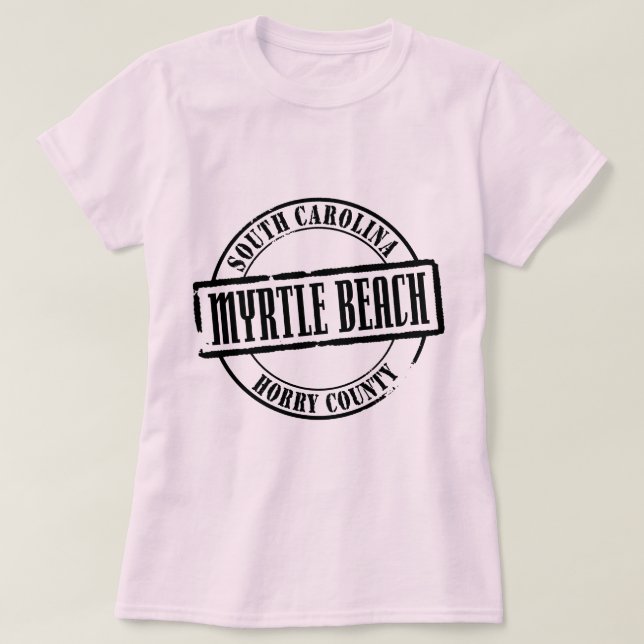 T-shirt Titre de Myrtle Beach (Design devant)