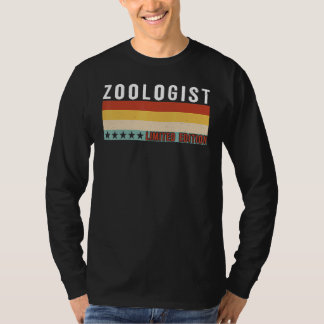 T-shirt Titre de poste de zoologue Profession Reconnaissan