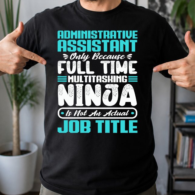T-shirt Titre de profession d'adjoint administratif (Créateur téléchargé)