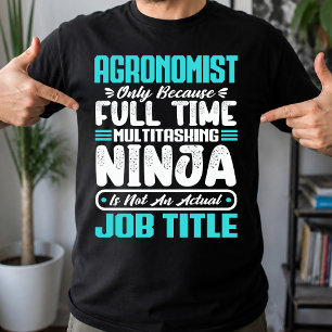 T-shirt Titre de profession d'agronome Drôle d'agronomie