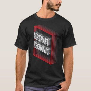 T-shirt Titre d'emploi d'appréciation rétro de mécanicien