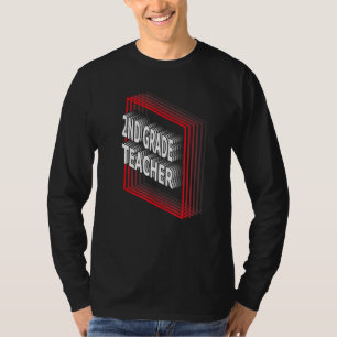 T-shirt Titre d'emploi d'enseignant de 2e année Appréciati