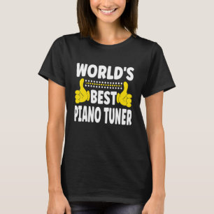 T-shirt Titre d'emploi Profession Accordeur de piano le me
