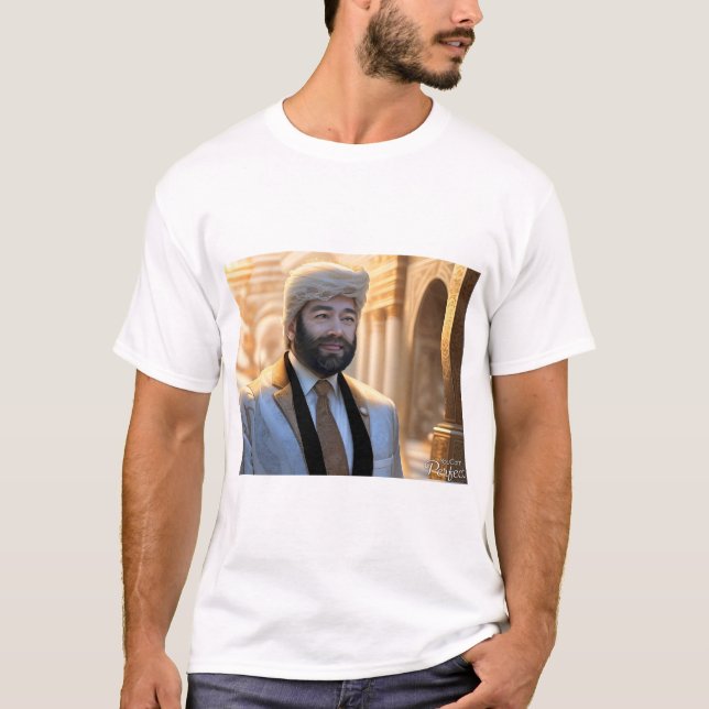 T-shirt Titre : " 👔 Élégance de Gentleman : Un 🎨 (Devant)