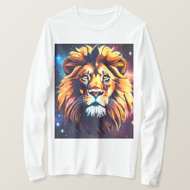 T-shirt **Titre : *** *"Roi de la Jungle"* (Design devant)